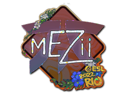 Sticker | mezii (Glitter) | Rio 2022 (Sticker | mezii (Glitter) | Rio 2022)