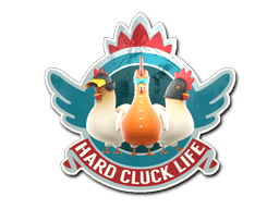 Sticker | Hard Cluck Life (Sticker | Hard Cluck Life)