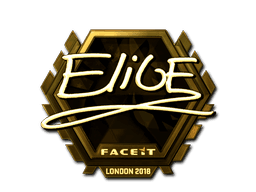 Sticker | EliGE (Gold) | London 2018 (Sticker | EliGE (Gold) | London 2018)