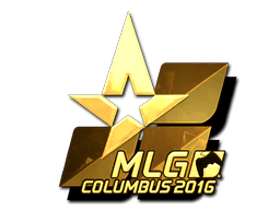 Sticker | Astralis (Gold) | MLG Columbus 2016 (Sticker | Astralis (Gold) | MLG Columbus 2016)