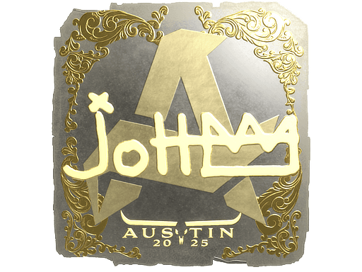 Sticker | jottAAA (Gold) | Austin 2025 (Sticker | jottAAA (Gold) | Austin 2025)