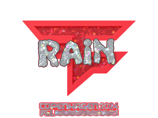 Sticker | rain (Glitter) | Copenhagen 2024 (Sticker | rain (Glitter) | Copenhagen 2024)