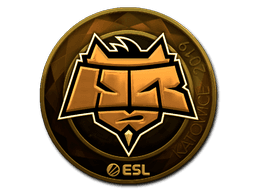 Sticker | HellRaisers (Gold) | Katowice 2019 (Sticker | HellRaisers (Gold) | Katowice 2019)