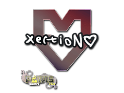 Sticker | xertioN | Paris 2023 (Sticker | xertioN | Paris 2023)