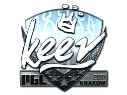 Sticker | keev (Foil) | Krakow 2017 (Sticker | keev (Foil) | Krakow 2017)