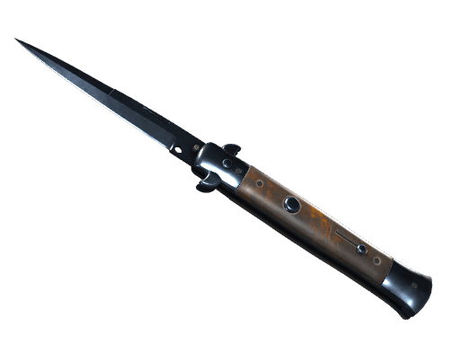 ★ Стилет | Вороненая сталь — После полевых испытаний (★ Stiletto Knife | Blue Steel FT)