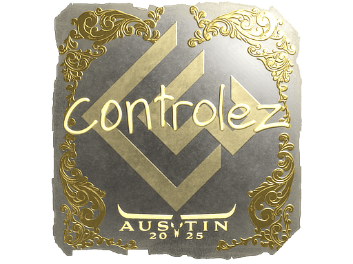 Sticker | controlez (Gold) | Austin 2025 (Sticker | controlez (Gold) | Austin 2025)