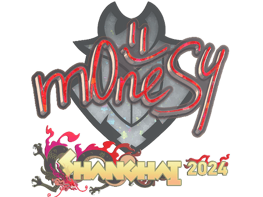 Sticker | m0NESY (Glitter) | Shanghai 2024 (Sticker | m0NESY (Glitter) | Shanghai 2024)