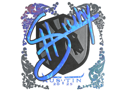 Sticker | siuhy (Holo) | Austin 2025 (Sticker | siuhy (Holo) | Austin 2025)