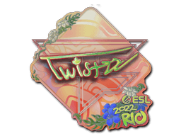 Sticker | Twistzz (Holo) | Rio 2022 (Sticker | Twistzz (Holo) | Rio 2022)