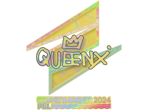 Sticker | Queenix (Holo) | Copenhagen 2024 (Sticker | Queenix (Holo) | Copenhagen 2024)