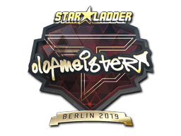 Sticker | olofmeister (Gold) | Berlin 2019 (Sticker | olofmeister (Gold) | Berlin 2019)