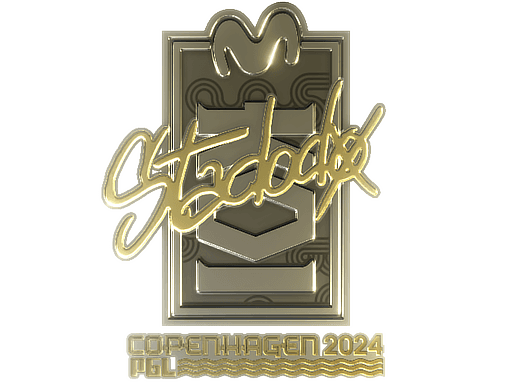 Sticker | stadodo (Gold) | Copenhagen 2024 (Sticker | stadodo (Gold) | Copenhagen 2024)