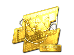 Sticker | seized (Gold) | Atlanta 2017 (Sticker | seized (Gold) | Atlanta 2017)