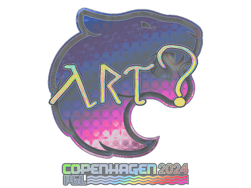 Sticker | arT (Holo) | Copenhagen 2024 (Sticker | arT (Holo) | Copenhagen 2024)