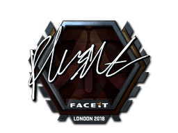 Sticker | flusha (Foil) | London 2018 (Sticker | flusha (Foil) | London 2018)