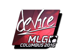 Sticker | device (Foil) | MLG Columbus 2016 (Sticker | device (Foil) | MLG Columbus 2016)