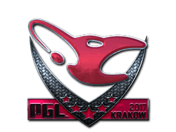 Sticker | mousesports (Foil) | Krakow 2017 (Sticker | mousesports (Foil) | Krakow 2017)