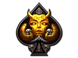 Sticker | Ace Devil (Foil) (Sticker | Ace Devil (Foil))