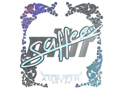Sticker | saffee (Holo) | Austin 2025 (Sticker | saffee (Holo) | Austin 2025)