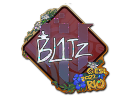 Sticker | bLitz (Glitter) | Rio 2022 (Sticker | bLitz (Glitter) | Rio 2022)