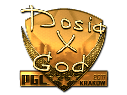 Sticker | Dosia (Gold) | Krakow 2017 (Sticker | Dosia (Gold) | Krakow 2017)