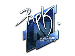 Sticker | RpK (Foil) | Boston 2018 (Sticker | RpK (Foil) | Boston 2018)