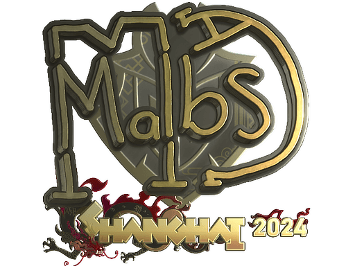 Sticker | malbsMd (Gold) | Shanghai 2024 (Sticker | malbsMd (Gold) | Shanghai 2024)