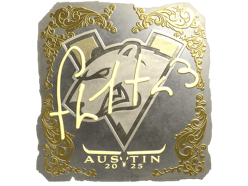 Sticker | FL1T (Gold) | Austin 2025 (Sticker | FL1T (Gold) | Austin 2025)