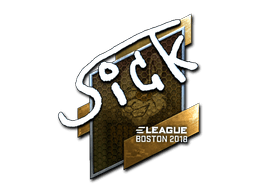 Sticker | SicK (Foil) | Boston 2018 (Sticker | SicK (Foil) | Boston 2018)