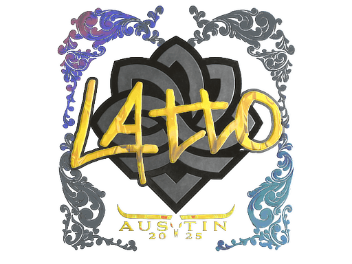 Sticker | latto (Holo) | Austin 2025 (Sticker | latto (Holo) | Austin 2025)