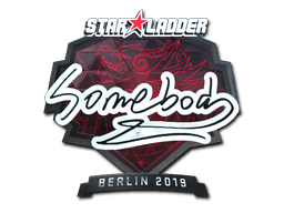 Sticker | somebody (Foil) | Berlin 2019 (Sticker | somebody (Foil) | Berlin 2019)