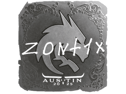 Sticker | zont1x (Foil) | Austin 2025 (Sticker | zont1x (Foil) | Austin 2025)