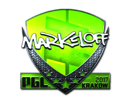 Sticker | markeloff (Foil) | Krakow 2017 (Sticker | markeloff (Foil) | Krakow 2017)