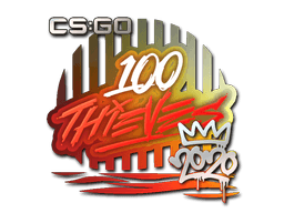 Sticker | 100 Thieves | 2020 RMR (Sticker | 100 Thieves | 2020 RMR)