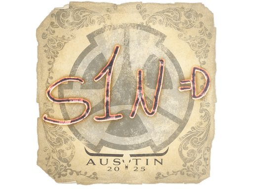 Sticker | s1n | Austin 2025 (Sticker | s1n | Austin 2025)