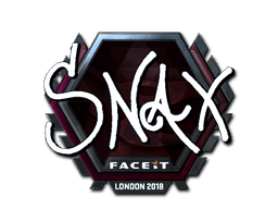 Sticker | Snax (Foil) | London 2018 (Sticker | Snax (Foil) | London 2018)
