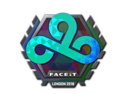 Sticker | Cloud9 (Holo) | London 2018 (Sticker | Cloud9 (Holo) | London 2018)