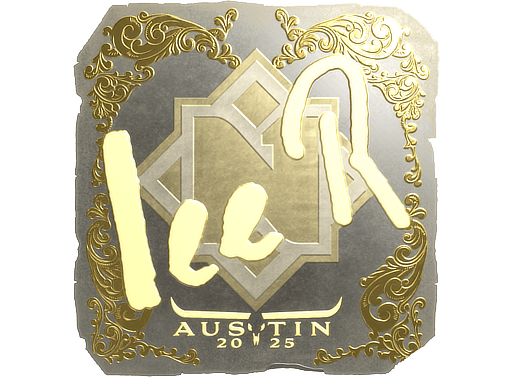 Sticker | 1eeR (Gold) | Austin 2025 (Sticker | 1eeR (Gold) | Austin 2025)