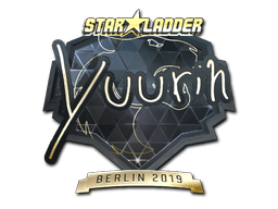 Sticker | yuurih (Gold) | Berlin 2019 (Sticker | yuurih (Gold) | Berlin 2019)