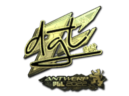 Sticker | dgt (Gold) | Antwerp 2022 (Sticker | dgt (Gold) | Antwerp 2022)