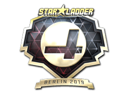 Sticker | CR4ZY (Gold) | Berlin 2019 (Sticker | CR4ZY (Gold) | Berlin 2019)