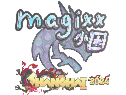 Sticker | magixx (Holo) | Shanghai 2024 (Sticker | magixx (Holo) | Shanghai 2024)