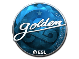 Sticker | Golden (Foil) | Katowice 2019 (Sticker | Golden (Foil) | Katowice 2019)