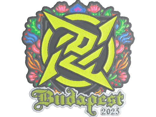 Sticker | Ninjas in Pyjamas (Embroidered) | Budapest 2025 (Sticker | Ninjas in Pyjamas (Embroidered) | Budapest 2025)