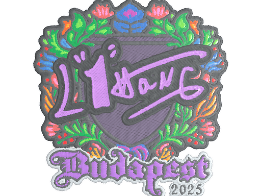 Sticker | L1haNg (Embroidered) | Budapest 2025 (Sticker | L1haNg (Embroidered) | Budapest 2025)