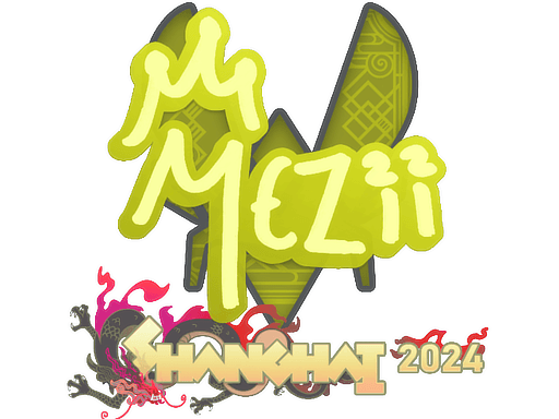 Sticker | mezii | Shanghai 2024 (Sticker | mezii | Shanghai 2024)
