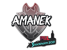Sticker | AMANEK | Stockholm 2021 (Sticker | AMANEK | Stockholm 2021)