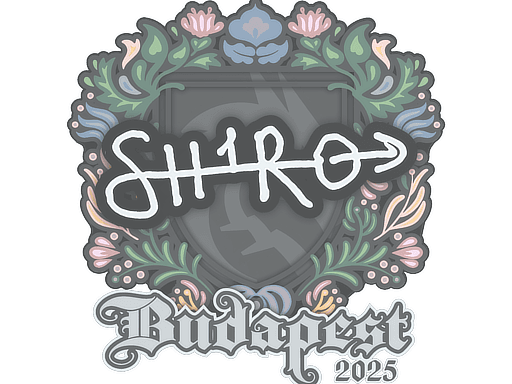 Sticker | sh1ro | Budapest 2025 (Sticker | sh1ro | Budapest 2025)