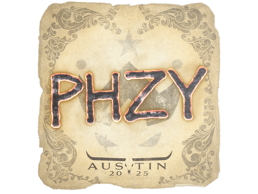 Sticker | phzy | Austin 2025 (Sticker | phzy | Austin 2025)